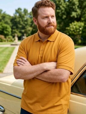 NWT RedHead Men's Sportsman's Polo Shirt in Golden Oak Sz 3XL